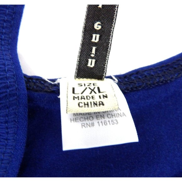 Women's Dark Blue Tank Top size L/XL NWT - Picture 4 of 5
